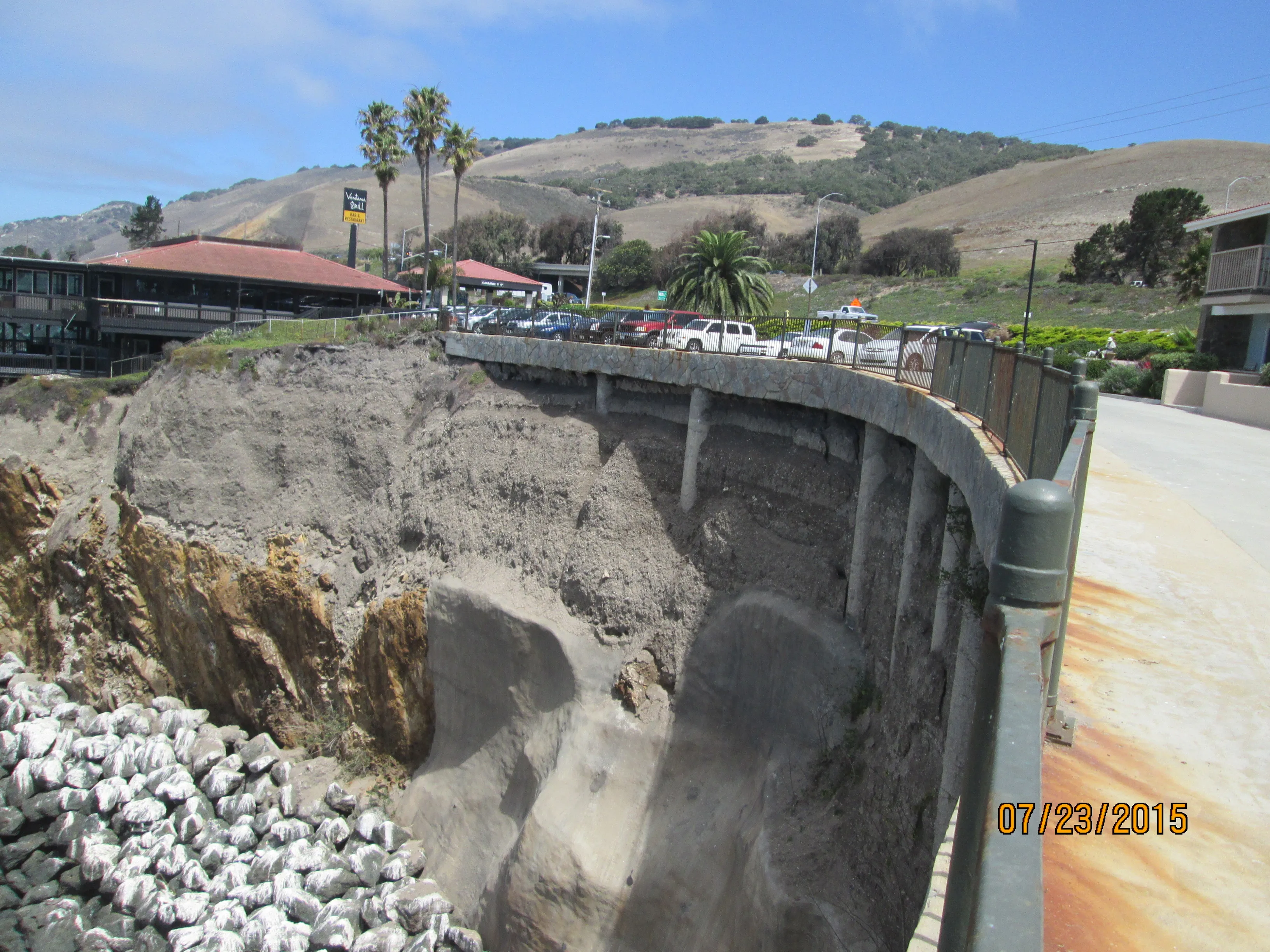 Area 8 pre-construction conditions