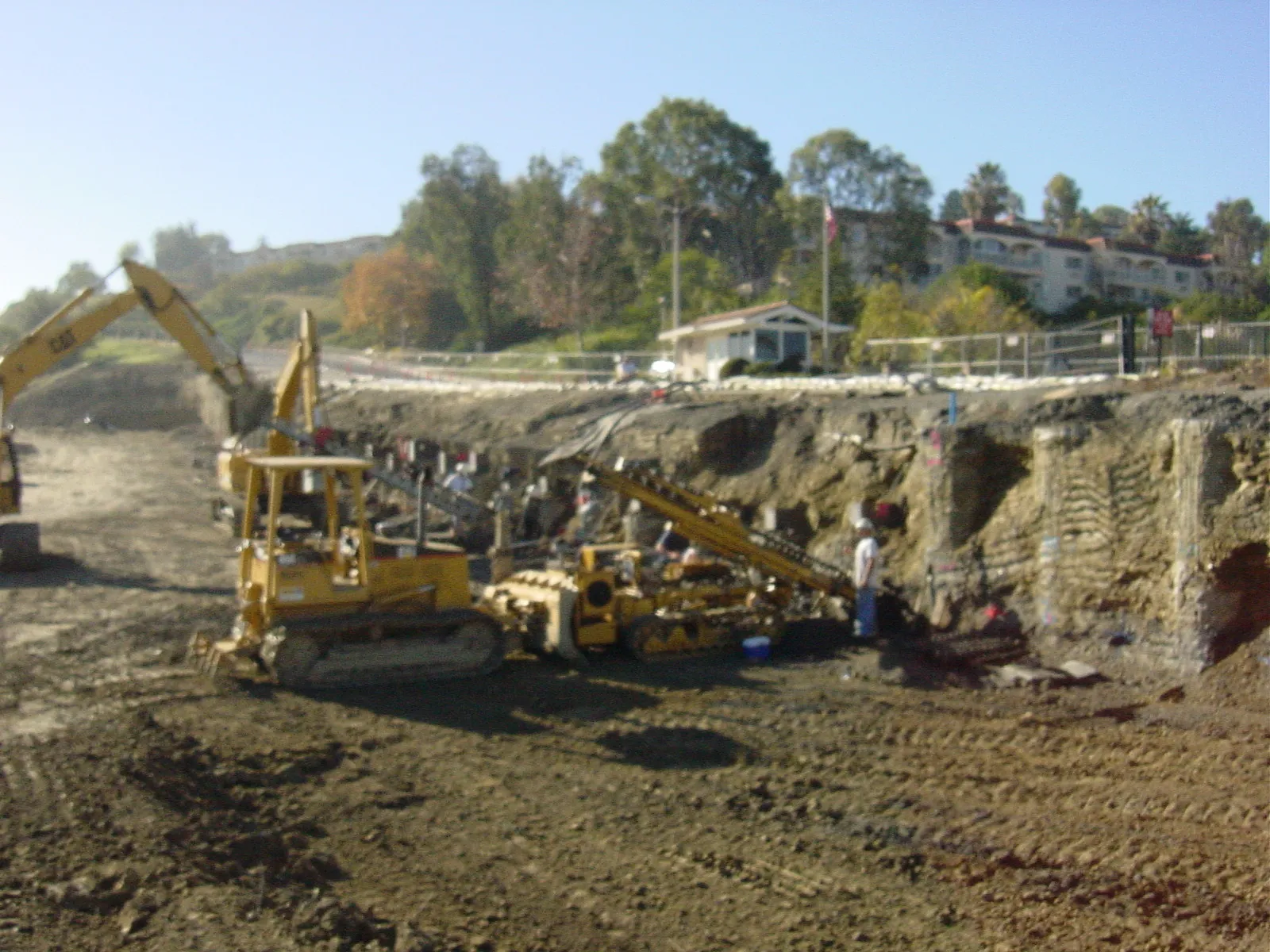 Home Depot landslide stabilization detail