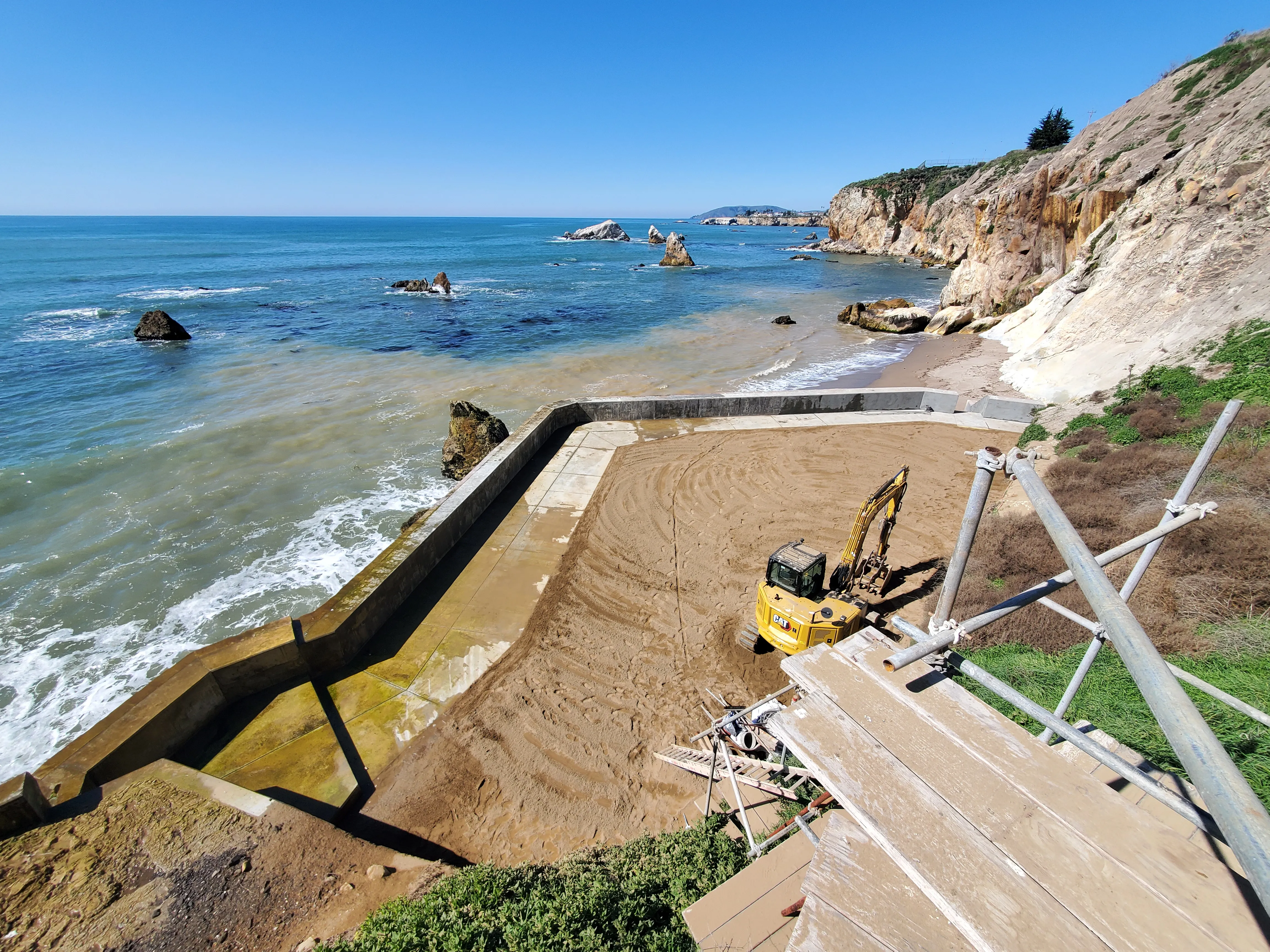 Martin Resorts seawall and shoreline protection