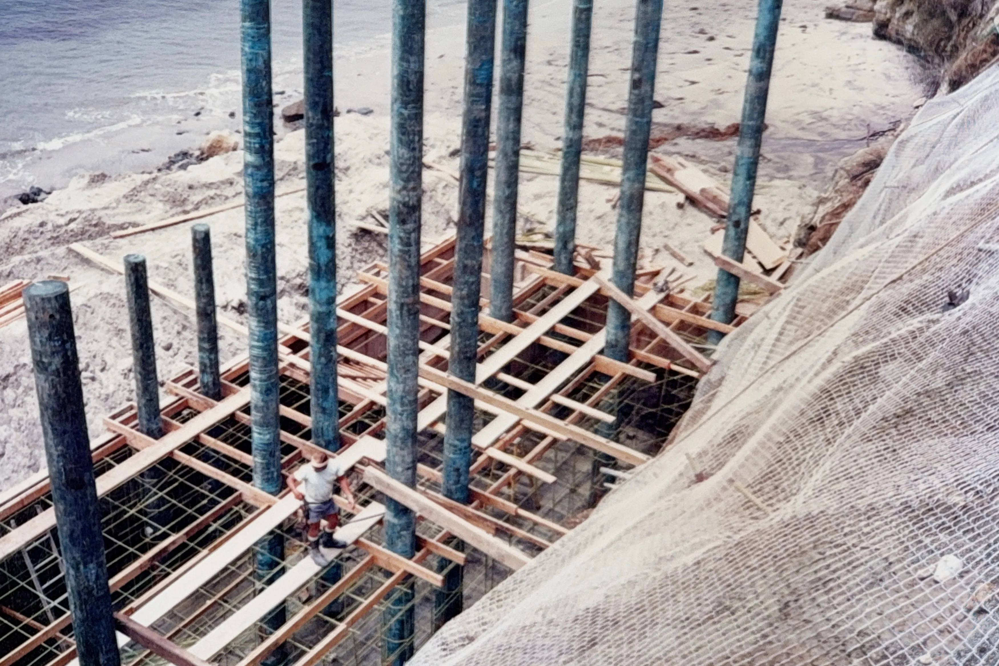 Coastal Access & Sea Cave Infilling